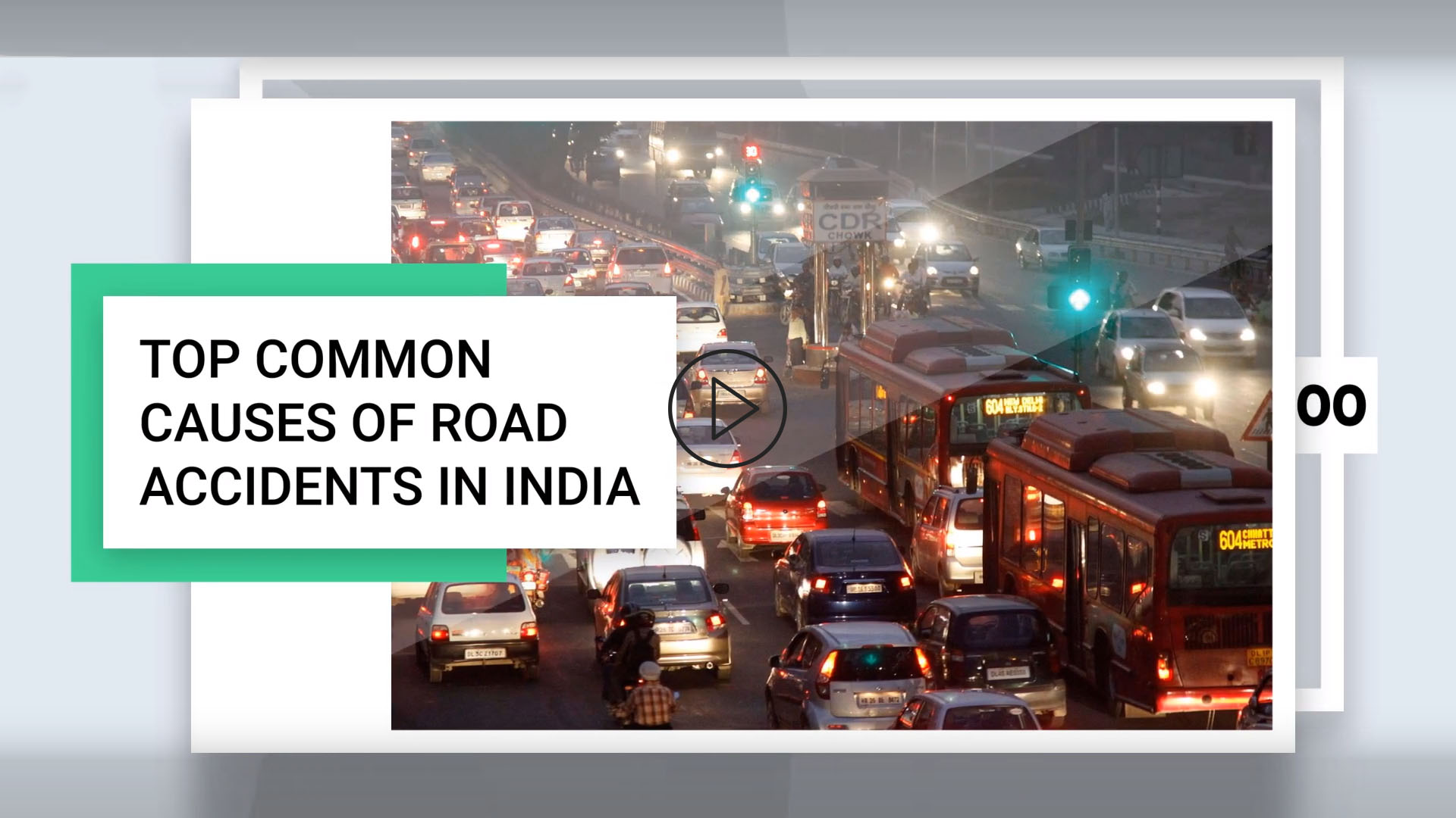 Top common causes of road accidents in India Top common causes of road accidents in India